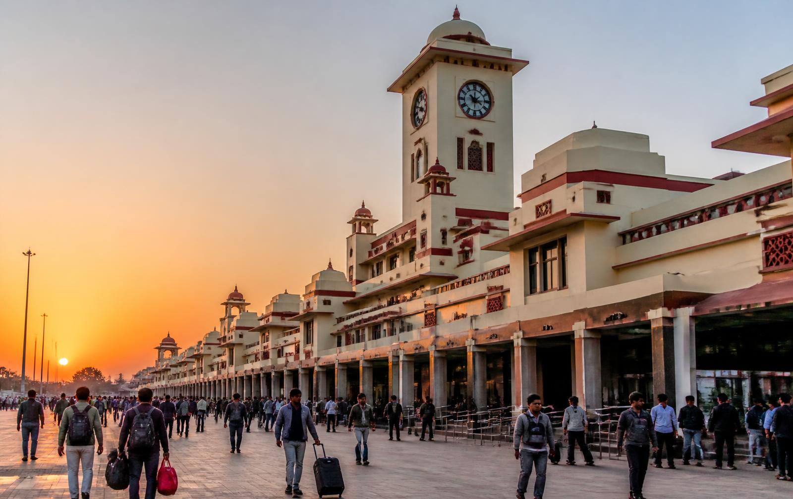 Delhi to Patna route